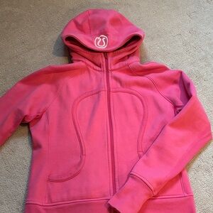 Lululemon Pink Scuba Hoodie